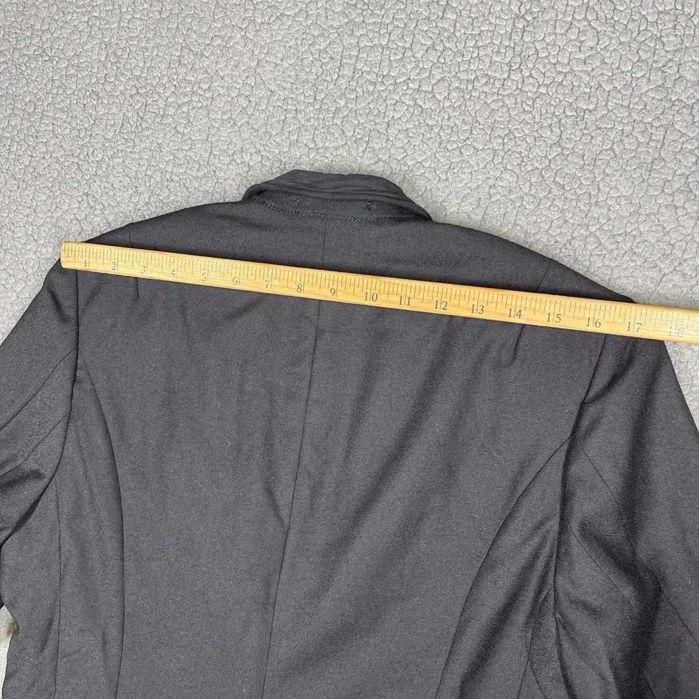 All Saints‎ Spitalfields Belgrave Tuxedo Jacket Mens 38 Black Wool Shawl MJE594
